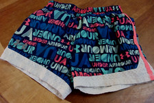 Under Armour Girls Sz 6X teal pink orange Running Shorts