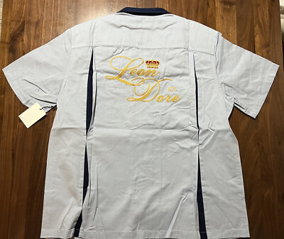 Aime Leon Dore bowling shirt シャツ Aime Leon Dore ALD Monogram Bowling Blue Button Up Shirt