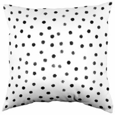 Dotted Decorative Pillow, 2 Sizes, Made in the USA, More Colors