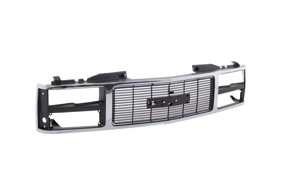 Chrome Grille Trim Strips For 1988-1993 Chevy C/K Suburban – Self-Adhesive 3M, Cut To Fit