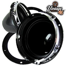 PAIR 7" Plastic Headlamp Headlight Bezel Bowl Bucket Fittings Halogen Conversion