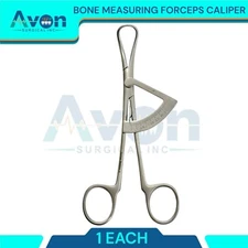 NEW  GERMAN Bone Measuring Forceps Caliper Dental Implant Surgery Instrument-A+