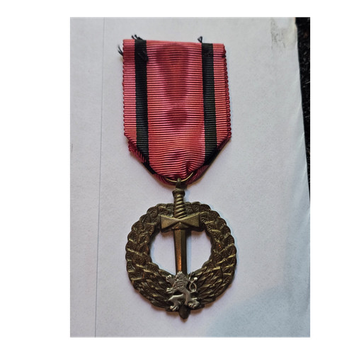 WWII Czechoslovak Army Abroad medal