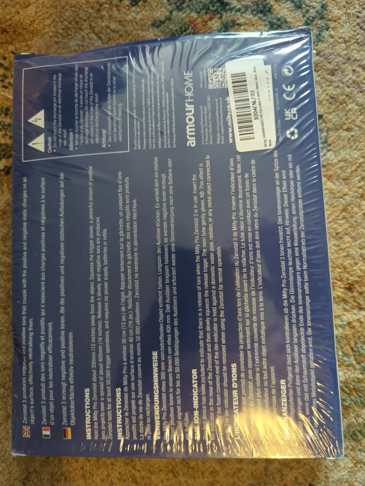 Limpiador de discos antiestático Milty Zerostat 3 - Caja abierta Foto 2 de 4