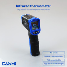 DANMI Handheld LCD Infrared Thermometer Industrial High Temperature Thermometer