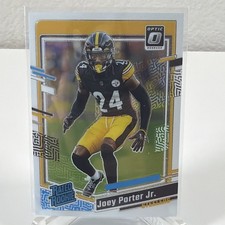 2023 Panini Donruss Optic Rated Rookie #287 Joey Porter Jr RC NM Card Steelers. rookie card picture
