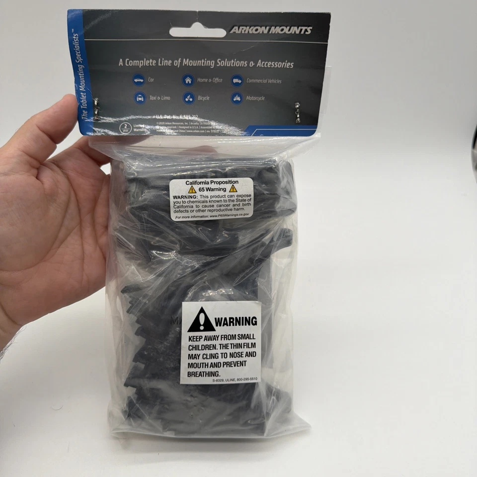 Arkon Heavy Duty Car Drill Base Flat Surface Mount For Tablets 7” - 18.4” New - Image 3 of 4