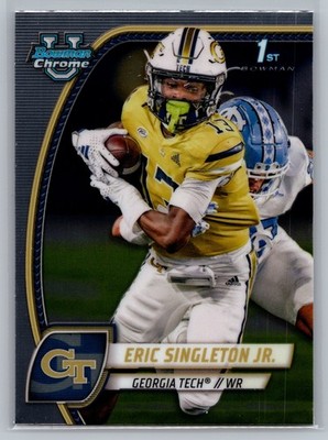2024 Bowman University Chrome #71 Eric Singleton Jr.