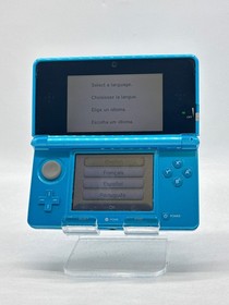 Nintendo 3DS CTR-001 JPN Handheld Video Game Console Light Blue