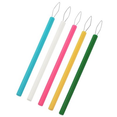 yyangz 20PCS Cylindrical Multi-Color Needle Threader Plastic Sewing Threader... 