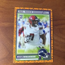 Nick Emmanwori 2025 Score A Treat Football Rookie#96 Seattle Seahawks Super Bowl