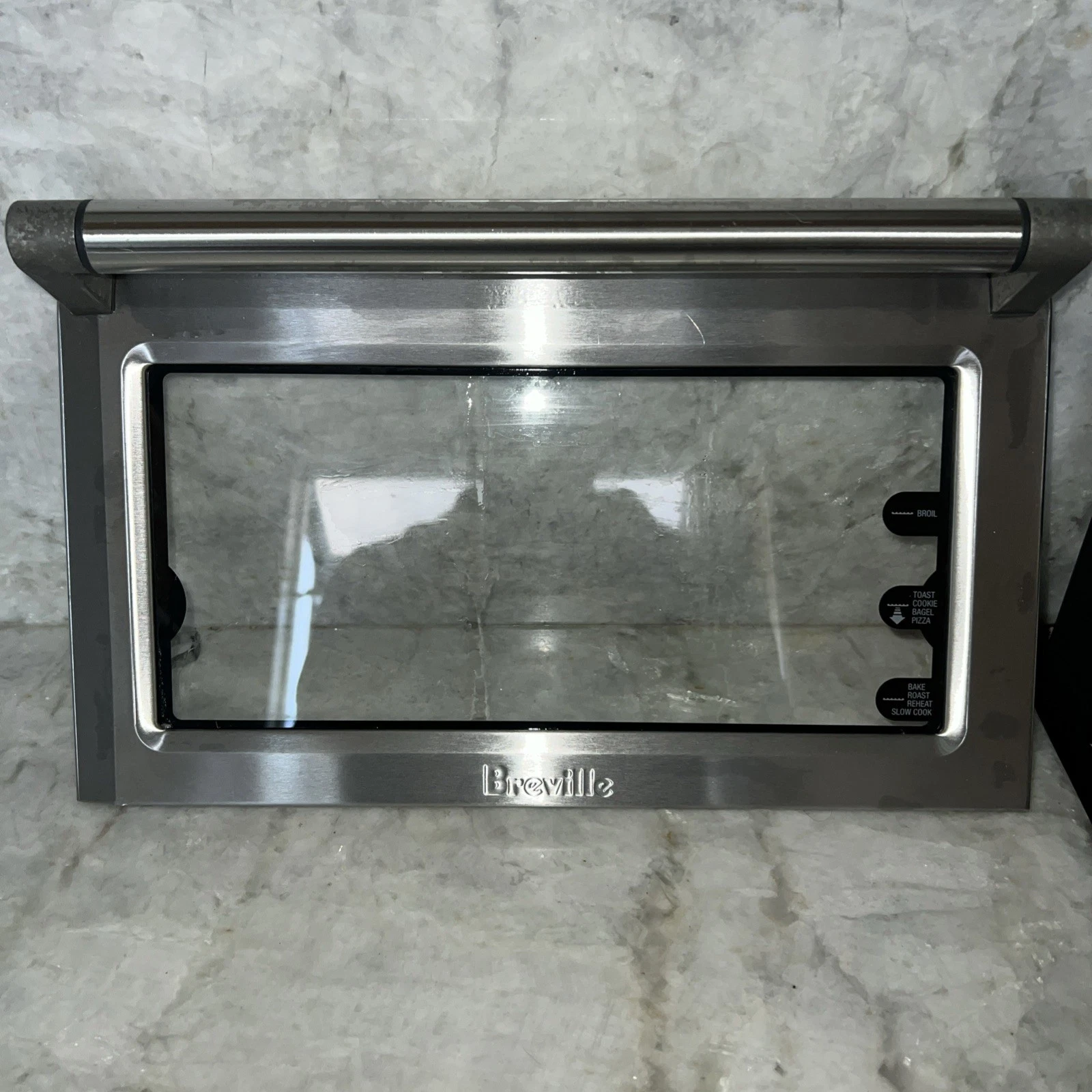 Genuine Breville BOV845BSSUS Smart Oven Pro Toaster Front Door Assembly Used
Opens in a new window o
