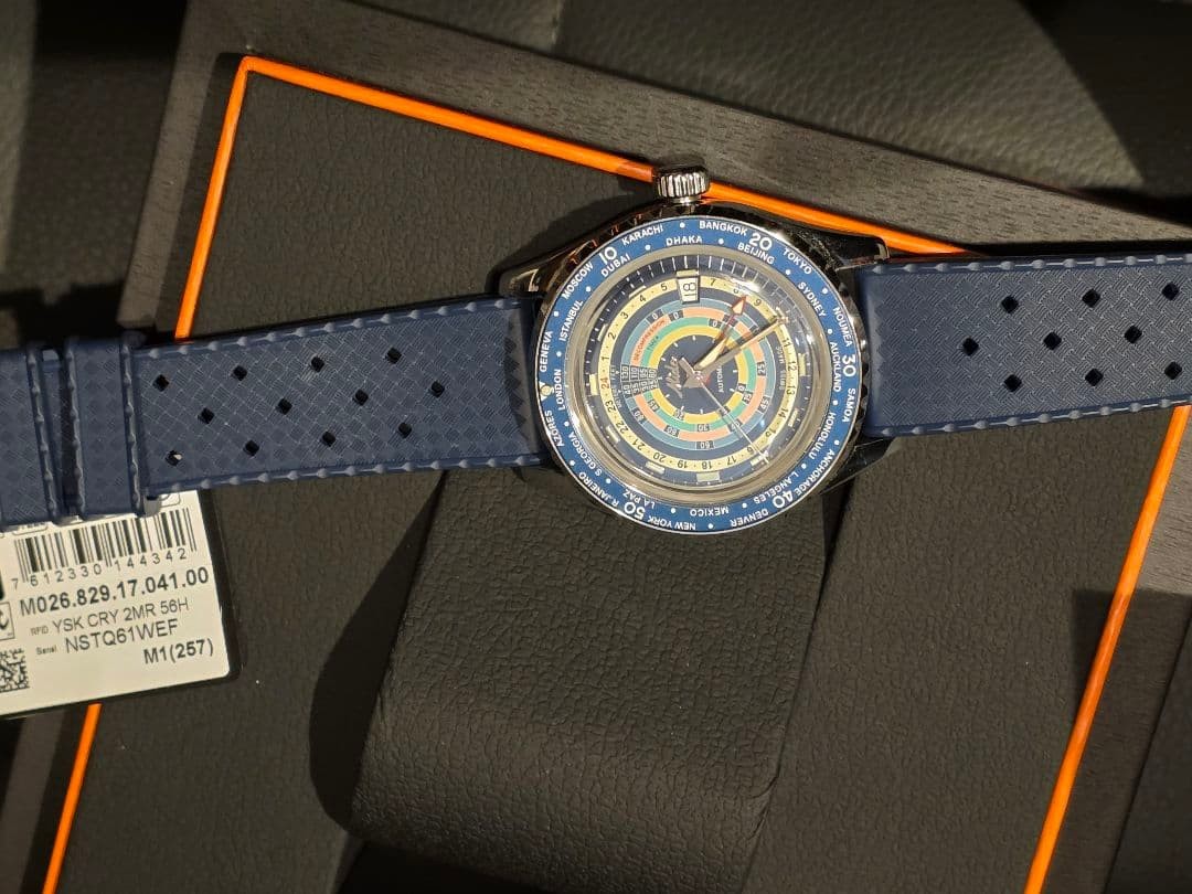 Mido Ocean Star Decompression World Timer Auto Wa… - image 11