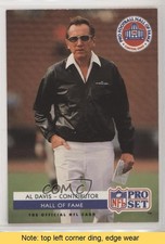1992 Pro Set Pro Football Hall of Fame Inductees Al Davis #SC2 HOF READ 1i8