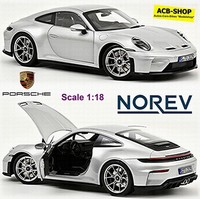 Porsche 911 GT3 992.2 Mit Touring-Paket 2025 Gt-Silbermetallic 1:18 Norev 187002