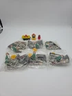 Vintage NOS Lot 6 1982 Playmobil Geobra Farmer & Dog RARE Mcdonald's Happy Meal+
