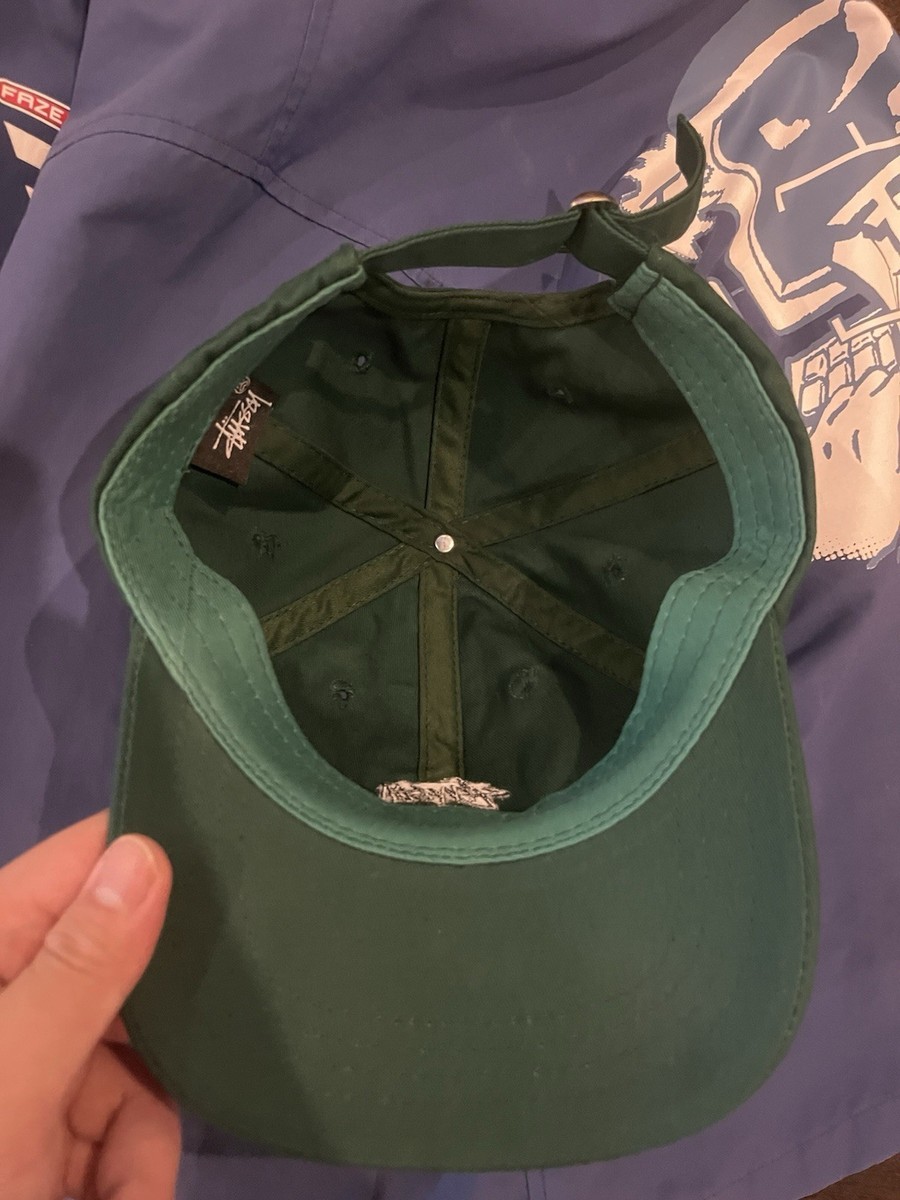 Stussy 8 Ball Strapback Hat – Green Cap – Streetwear – Adjustable