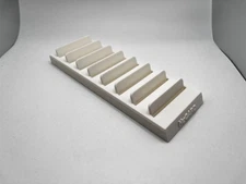 8 Card Display Stand HuCard Turbografx16 TG16 NEC PC Engine PCE - White