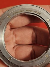 Lens Mount Adapter - Nikon Nikkor F Mount D/SLR Lens to Canon EOS EF EF-S