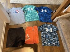 Boys Under Armour Size Youth Large Bundle - 6 items