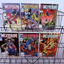 Wolverine 3-7 9 Lot Key 1st Roughouse Bloodsport Mcfarlane Pin Up Back Cover