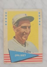 1961 Fleer Baseball Greats - Eppa Rixey #71