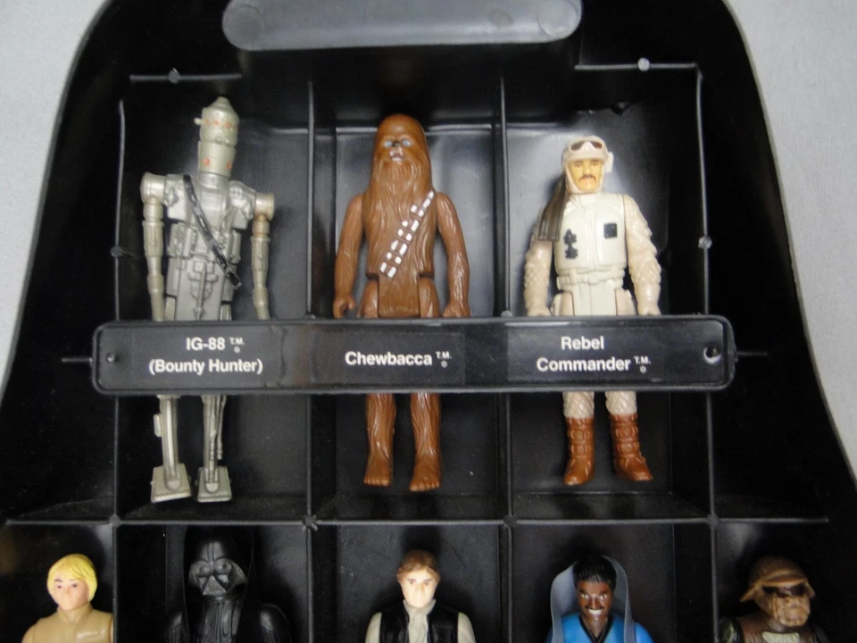 Star Wars Vintage Action Figure 32 Lot Darth Vader Case 70s 80s Boba Fett - Image 2 of 4