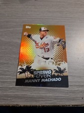 2013 Topps - Spring Fever Manny Machado #SF-9 Rookie Card . rookie card picture