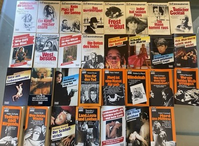 31 HEYNE Crime/Krimi Romane Vintage