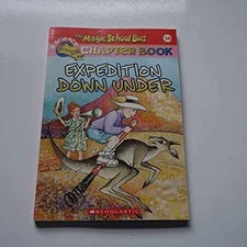 Expedition Down Under (Magic School Bus - Paperback, by Carmi Rebecca - Good