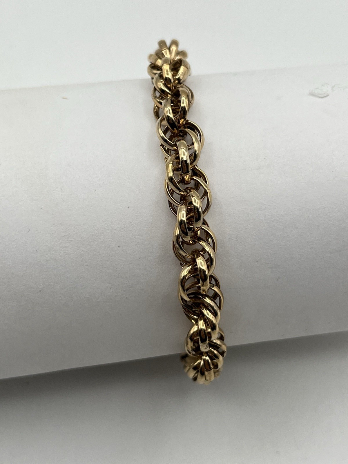 Coro Signed Byzantine Link Chain Statement Bracel… - image 3