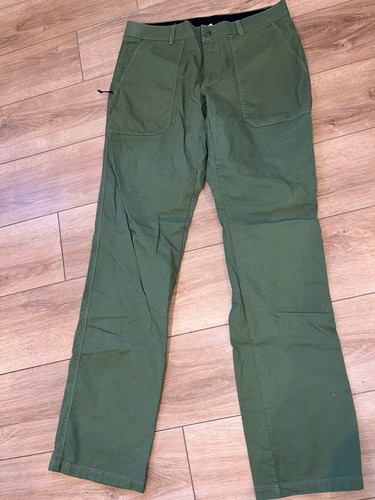 Pantalone Columbia Flex Utility Outdoor Escursionismo Trail Uomo 32x34 Colore Verde Ottimo - Foto 3 di 5