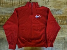 Lakewood Yacht Club LYC QuarterZip Sweatshirt Red Longsleeve Youth Sailing Gear