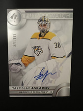 2023-24 SP AUTHENTIC Yaroslav Askarov  FUTURE WATCH AUTO ROOKIE  /999