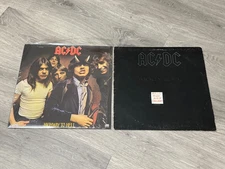 AC/DC - Highway To Hell 1979 Vinyl Record w/ cello SWEET! + Back in Black