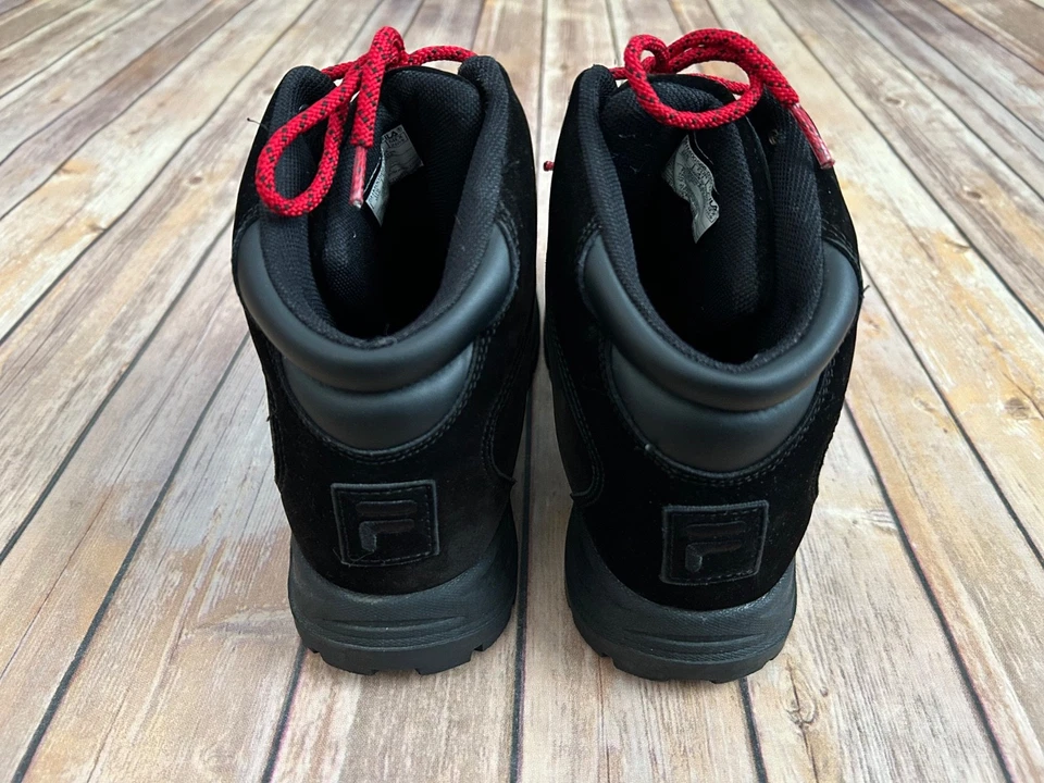 Botas de Senderismo Fila Diviner FS Negras Imitación Para Mujer Talla 9.5 Negras/Rojas Foto 4 de 4