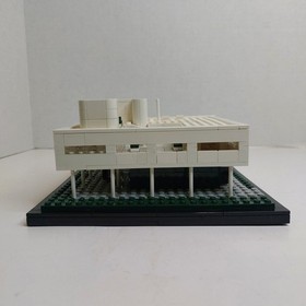 LEGO Architecture Villa Savoye 21014 Complete Display Model No Box Manual