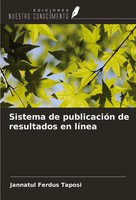 Sistema De PublicacióN De Resultados En LíNea Jannatul Ferdus Taposi Taschenbuch