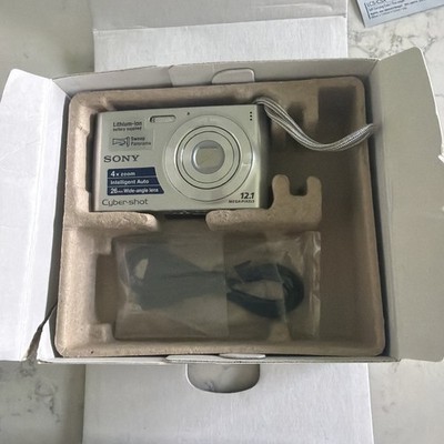 Sony Cyber-shot DSC-W510 12.1MP Digital Camera - Silver for sale