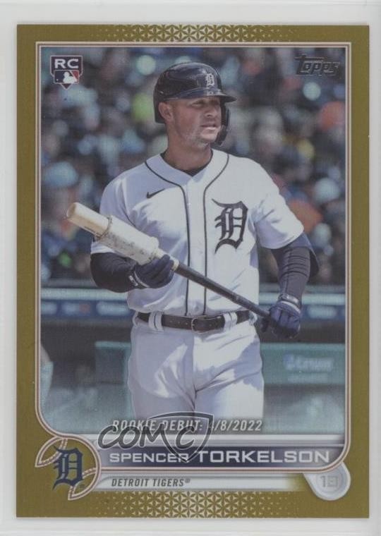 2022 Topps Update Rookie Debut Gold Foil Spencer Torkelson #US79 1o7k