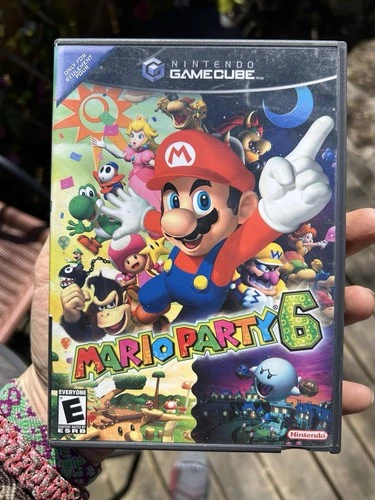 Mario Party 6 Gamecube CIB with Disc and Original Manual - Genuine & Tested