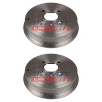 2X Fast Bremstrommeln Hinten Passend FÜR Alfa Romeo 145 146 Fiat Brava Bravo