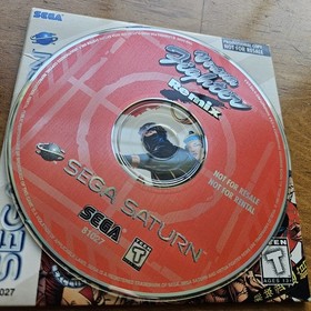 Virtua Fighter Remix - Sega Saturn 1995 - CIB Sleeve - Excellent Original Disc