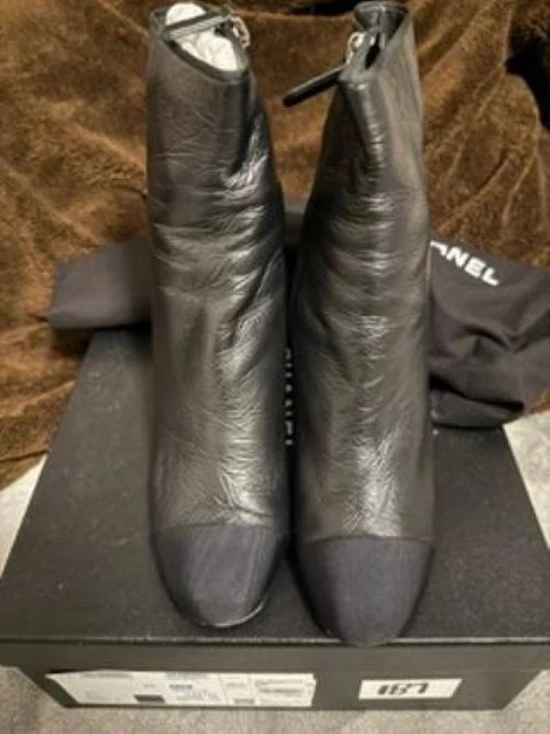 CHANEL Logo Boots for Women for sale | eBay