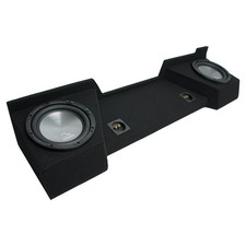 2007-2013 Chevy Silverado Ext Cab Truck Harmony A122 Dual 12" Sub Box Enclosure