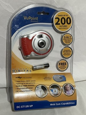 VuPoint Solutions DC-ST15R-VP 3-in-1 digital camera.