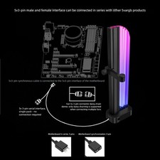 GPU Support Brackets Addressable ARGB Lighting Syncs AntiDroop Prevention Easy