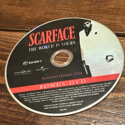 Bonus Disc, No Game) Scarface World Is Yours Collector's Edition