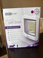 SureFlap Microchip Pet Door Open Pre-Owned See Photos For Parts