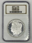 1879-S PROOF LIKE MORGAN SILVER DOLLAR NGC SOAPBOX SLAB MS-63PL